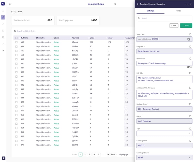 BL.INK link management scales with you