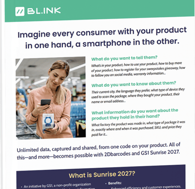 GS1 2D barcodes with BL.INK