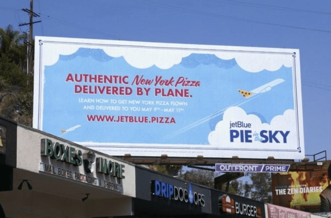 Jet Blue Pizza