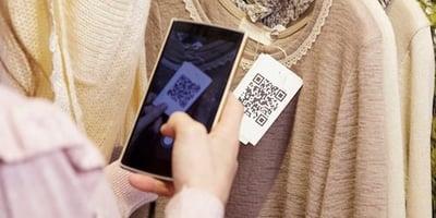 QR codes on apparel