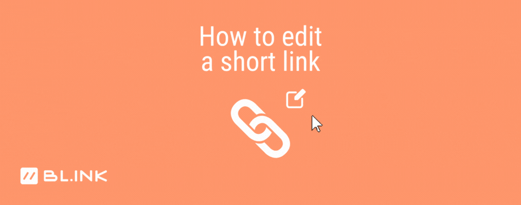 How to edit a short link